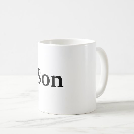 Mug Fils (Devant droit)