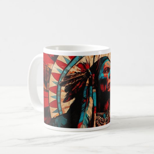 Mug Fils autochtones - Design 1 (Devant gauche)