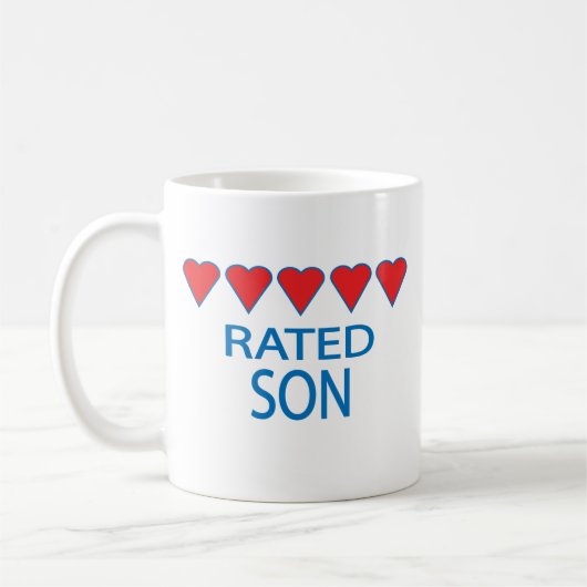 Mug Fils de cinq coeurs (Gauche)