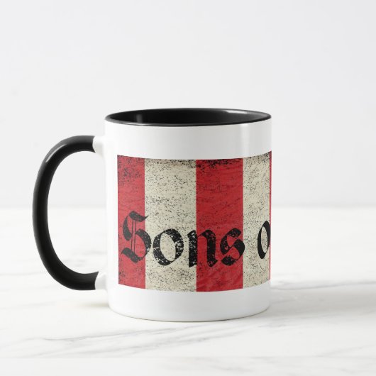 Mug Fils de drapeau de liberté (Gauche)