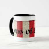Mug Fils de drapeau de liberté (Devant gauche)
