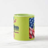 Mug Fils de la fierté des patriotes lime (Centre)