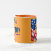 Mug Fils de la fierté des patriotes orange (Centre)