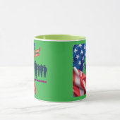 Mug Fils de la fierté des patriotes vert émeraude (Centre)