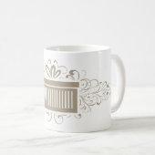 Mug Fils De Vacances Présente Mug, Latte (Devant droit)