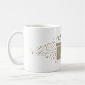 Mug Fils De Vacances Présente Mug, Latte (Gauche)