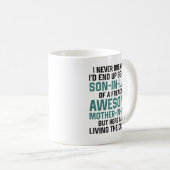 Mug Fils en droit d'une belle-mère Freakin' (Devant droit)
