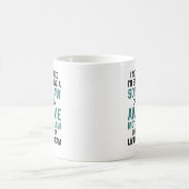 Mug Fils en droit d'une belle-mère Freakin' (Centre)