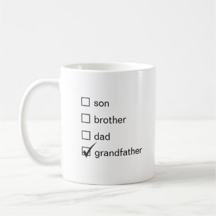 Mug Fils frère papa grand-père