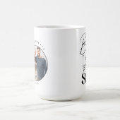 Mug Fils moderne , anniversaire de petit-fils Typograp (Centre)