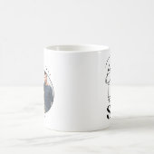 Mug Fils moderne , petit-fils Anniversaire Typographie (Centre)
