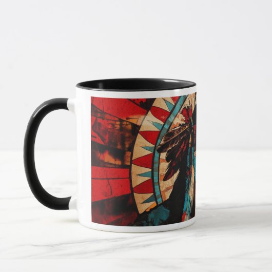 Mug Fils natif - Conception 1 (Gauche)