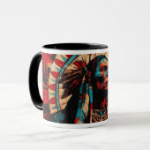 Mug Fils natif - Conception 1 (Devant gauche)