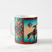 Mug Fin De La Bouge De Café De La Piste (Devant gauche)