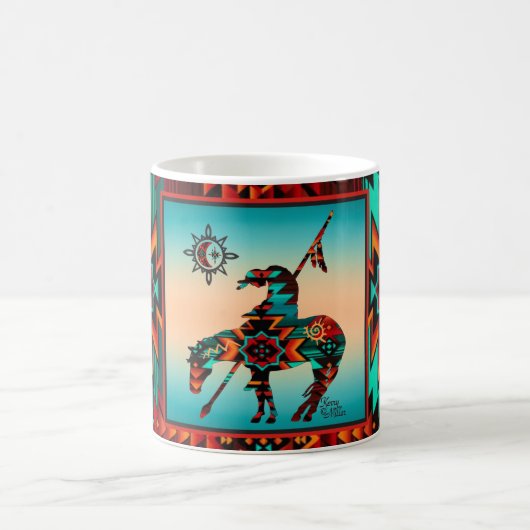 Mug Fin De La Bouge De Café De La Piste (Centre)