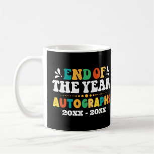 Mug Fin De L'Année Autographes Personnalisés