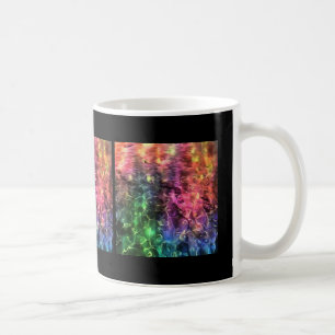Mug Fin De L'Art Abstrait Arc-En-Ciel