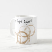 Mug Fin de soirée de nouveau Cercles de café (Devant gauche)
