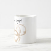 Mug Fin de soirée de nouveau Cercles de café (Centre)