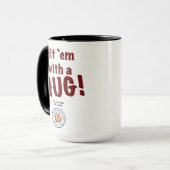 Mug Fin de support de ` de coup avec une ÉTREINTE ! (Devant gauche)