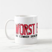Mug Fin d'une erreur : Le plus mauvais jamais ! (Gauche)