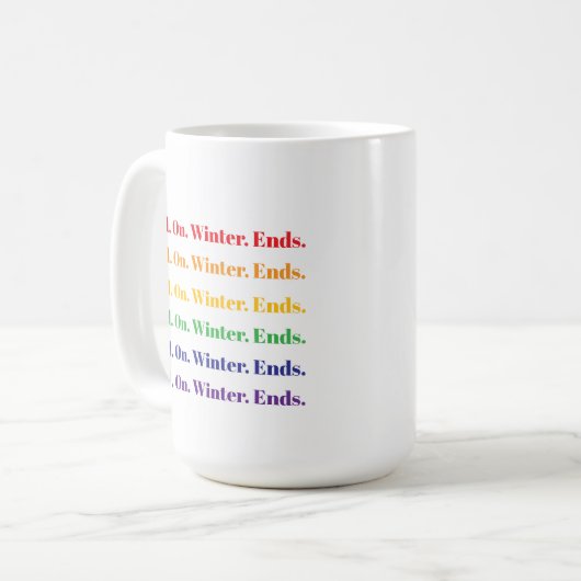 Mug Fin hiver (Devant gauche)