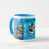 Mug Finale dorée MyF Warthunder du café Taza (Devant gauche)