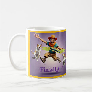 MUG " FINALEMENT RETRAITÉ "