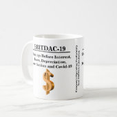 Mug Financer le nouveau calcul de rentabilité EBITDA (Devant gauche)