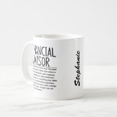 Mug Financial advisor (Devant gauche)