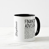 Mug Financial advisor (Devant droit)
