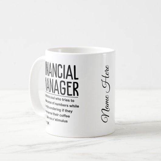Mug Financial manager (Devant gauche)