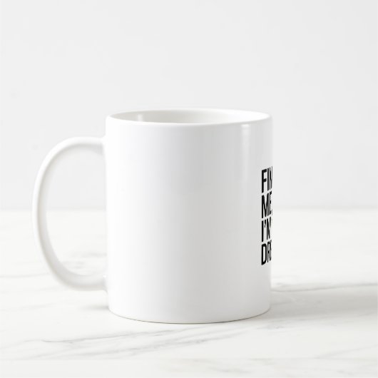 Mug Finch Me, je rêve (Gauche)