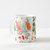 Mug Fine China silk flower design mid 18th century (Devant gauche)