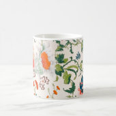 Mug Fine China silk flower design mid 18th century (Centre)