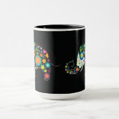 Mug Fine mignon Cool Girl Retro Floral Mode (Centre)