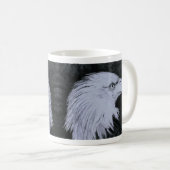Mug FinerArt Bald Eagle par Linda Wagner (Devant droit)