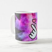 Mug Finger Love Sign (Devant gauche)