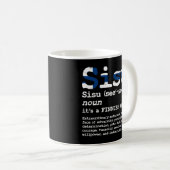 Mug Finlandais Sisu Finlande Sisu Imprimer Finitions S (Devant droit)