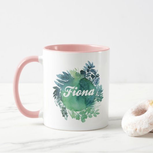 Mug Fiona Foliage (Avec donut)