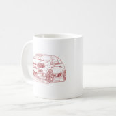Mug FiPuntoEvoAbarth 2011 (Devant gauche)