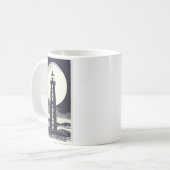 Mug Fire Island Lighthouse New York Moon (Devant gauche)