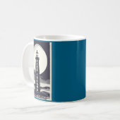 Mug Fire Island Lighthouse New York Moon  (Devant gauche)