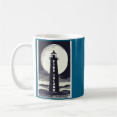 Mug Fire Island Lighthouse New York Moon  (Gauche)