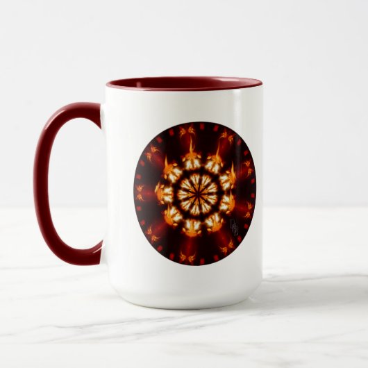 Mug Fire Mandala (Gauche)