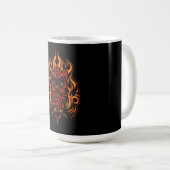 Mug Fire owl (Devant droit)