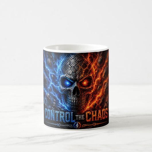 Mug Fire vs Ice Skull 3D Shirt –  (Centre)