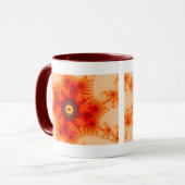 Mug Fire Web - Art fractal (Devant gauche)