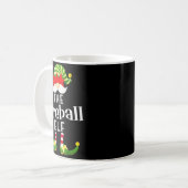 Mug Fireball Elf Group Christmas Funny Pajama Party (Devant gauche)