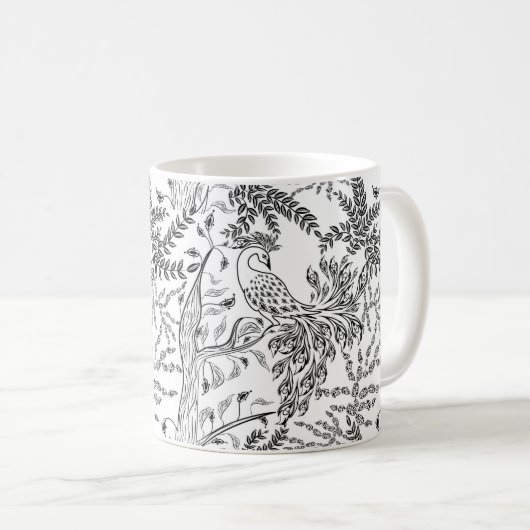 Mug Firebird, oiseau (Devant droit)